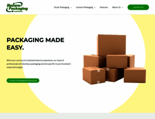 renewpackaging.com screenshot