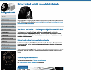 rengaskontti.fi screenshot