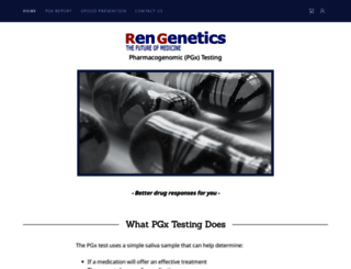 rengenetics.com screenshot