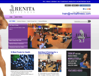 renitafitness.com screenshot