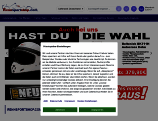 rennsportshop.com screenshot