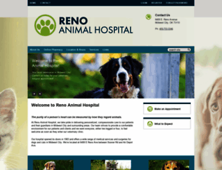 renoanimalhospital.net screenshot
