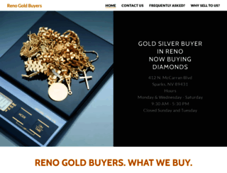 renogoldbuyers.com screenshot