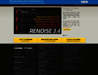 renoise.com screenshot