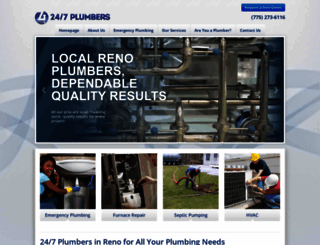 renonvplumbers.com screenshot