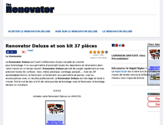 renovator-deluxe.fr screenshot