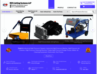 renpressurejetpump.com screenshot