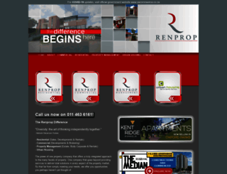 renprop.co.za screenshot