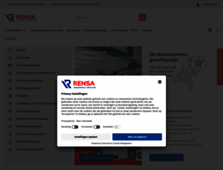 rensa.nl screenshot