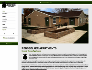 rensselaerapartments.com screenshot