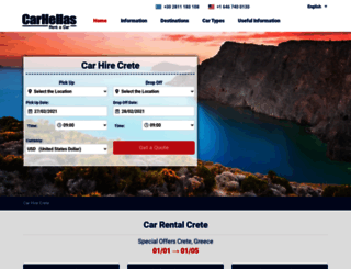rent-a-car-crete.com screenshot