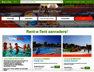 rent-a-tent.nl screenshot