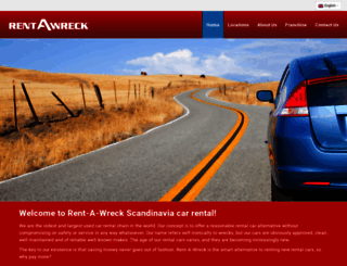 rent-a-wreck-scandinavia.com screenshot