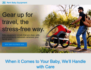 rent-baby-equipment.com screenshot