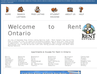 rent-ontario.com screenshot
