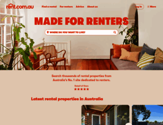 rent.com.au screenshot