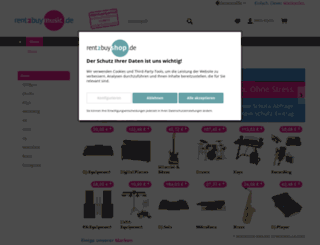 rent2buymusic.de screenshot