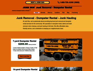 rentajunkbus.com screenshot