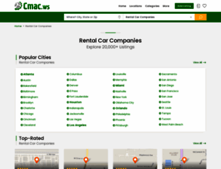 rental-car-companies.cmac.ws screenshot