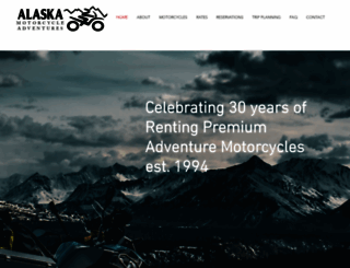 rentalaska.com screenshot
