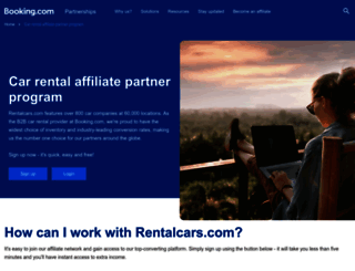 rentalcarsconnect.com screenshot