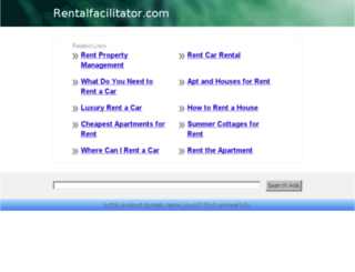 rentalfacilitator.com screenshot
