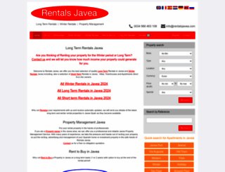 rentalsjavea.com screenshot