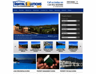 rentalsolutions-spain.com screenshot