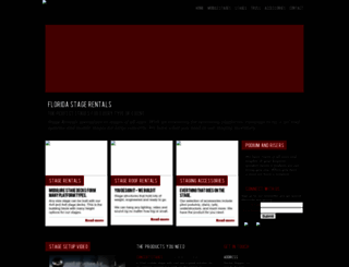rentalstages.com screenshot