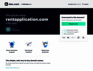 rentapplication.com screenshot