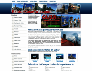 rentarcasacuba.com screenshot