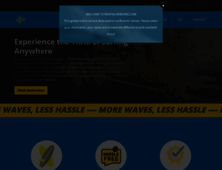 rentasurfboard.com screenshot