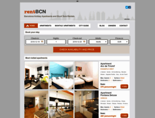 rentbcn.com screenshot
