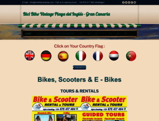 rentbikecanarias.com screenshot