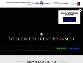 rentbranson.com screenshot