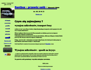 rentbus.waw.pl screenshot
