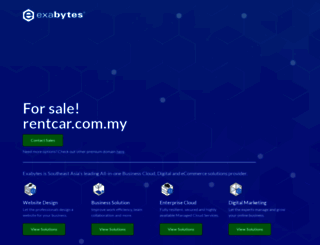 rentcar.com.my screenshot