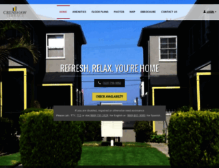 rentcrenshaw.com screenshot