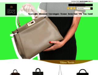 rentfashionbag.it screenshot