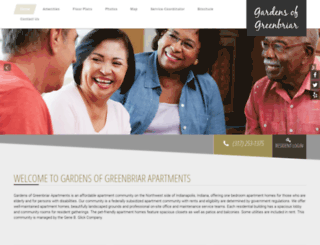 rentgreenbriar.com screenshot