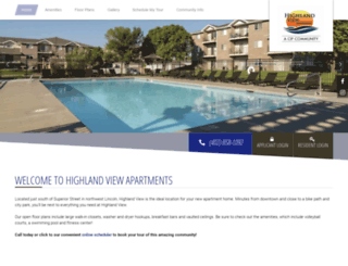 renthighlandview.com screenshot