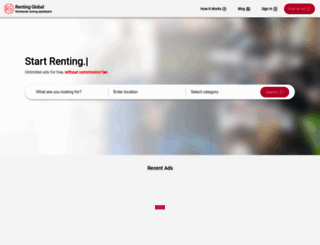 rentingglobal.com screenshot
