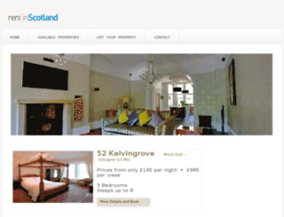 rentinscotland.co.uk screenshot