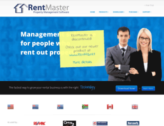 rentmaster.co.nz screenshot