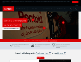 rentokil.com.sa screenshot