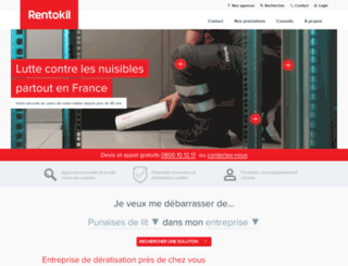 rentokil.fr screenshot