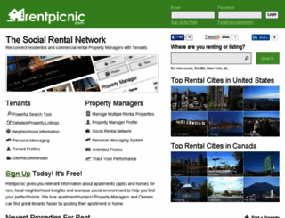 rentpicnic.com screenshot
