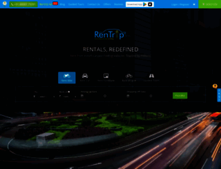 rentrip.in screenshot