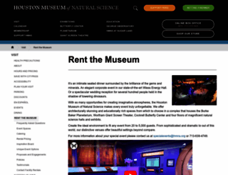 rentthemuseum.com screenshot