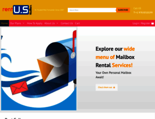 rentusmailbox.com screenshot